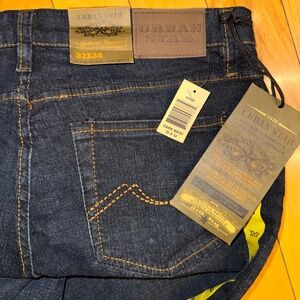 Urban Star Men’s Dark Wash Jeans 32x34 | Slim Straight Fit | NWT